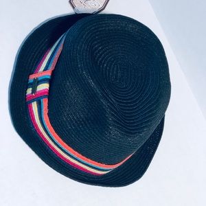 Woman’s Black Rainbow Pride Brim Hat